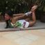 Video of innocent Ahm left struggling outside in a nice tight hogtie