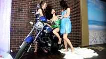 Lucky, Nelly, Xenia - betrayal, all hogtied and reunion (video)