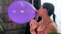 Blow2pop purple U16 while smoking