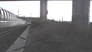078054 Rachel Evans Pees On The Railtrack