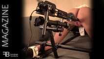 Einsatz einer Fickmaschine mit unseren Bondage Möbeln
