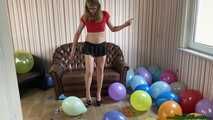 sexy heel2pop 12inch balloons