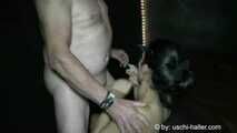 Cinema girl Julia gets fucked in a sex cinema
