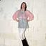 Miss J testing some raingear
