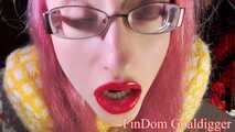 Orange Big Lips Bimbo Transformation