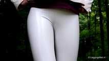 Leggings in weiß