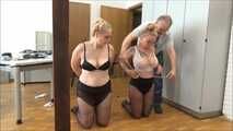 Jana und Vanessa - Prisoner Vanessa and Jana at the office Part 2 of 7