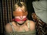 18 YR OLD MOTOR HOME BALL-TIED, CLEAVE GAGGED CABLE TIE TOE TIED HOSTAGE (D28-14)
