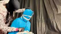 Igelit sack on a head, drastic breathplay