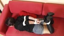 Katja on the sofa 2/2