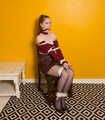 Littlestone Quinn in Office Chair bondage