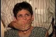 47 Yr OLD UNCOOPERATIVE LATINA BITCH IS BALL-TIED, CLEAVE GAGGED, BAREFOOT, TOE-TIED, WRISTS GAGGING, F0RCED HEEL SMELLING & HANDGAGGING  (D68-4)