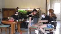 Lea, Saskia und Wendy - Die Bondageparty 2  Teil 2 von 5