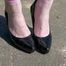 Pink leggings on empty space - part 3