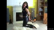 Leder, Knebel und Seile für Jenna