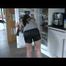 watch Shelly in 3 Archive videos enjoying her shiny nylon Shorts from 2012.
