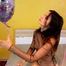 popping ten helium filled foil balloons