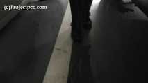 078069  Rachel Pees In The Parking Garage 