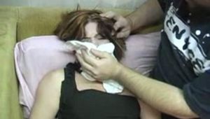 Estelle and Veronica Afterparty Bondage, Part 1