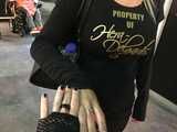 Bound at BoundCon - auf der Messe aufgehängt