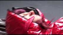 Get 2 nice Archive Videos with Mara enjoying Bondage in her shiny nylon downwear
