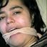 21 Yr OLD LATINA ERICA GETS BALL & WRAP ACE BANDAGE GAGGED (D25-9)