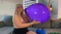 sexy Blow2Pop teaching purple TT17 *ILY* with miss Tatjana