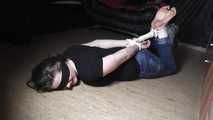 Michelle hogtied and tickled