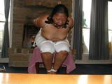 Hogtied stress