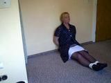Miri try to escape from a balltie 1/2