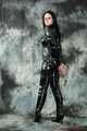 PVC Catsuit, overknees and harness
