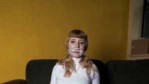 Sweet in White Socks and Blue Tape