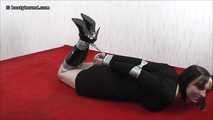 Daphne in hogtie photographed