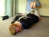 Hogtied