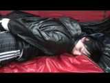 Get 3 Archive Videos with a women enjoying Bondage her shiny Nylon Shorts from 2012!