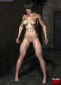 Muscled Rogue Posing Nude
