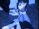 3rd GRADE SCHOOL TEACHER HOSTAGE GETS TIGHTLY HOG-TIED (D18-4)