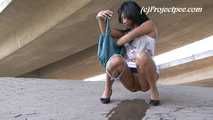 064006 Kima Takes A Pee Under the Overpass