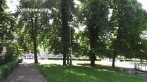 078033 Rachel Evans Takes A pee In The Park