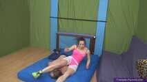 Miss July, Slave-beating & wrestlingfun,