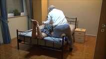Stefanie – Tied to the bed and tickled – Part 1 of 3