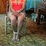 34 YEAR OLD HOTEL MANAGER IS CLEAVE GAGGED, TAPE GAGGED, HANDGAGGED, MOUTH STUFFED, OTM DOUBLE GAGGED, GAG TALKING, BAREFOOT, TOE-TIED WHILE TIGHTLY TIED TO A CHAIR (D73-18)