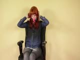 Sweet Cheeks in The Chair