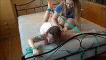 Celeste and Gina - Tickling Bondage Part 3 of 5