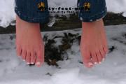 Mia im Schnee