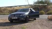 016222 Eve Pulls In For A Roadside Pee