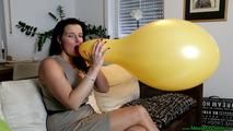very huge Belbal 14" overinflation with a loud explosion [B2P]