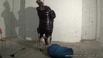 Lady Lana - Sleepingbag slave!