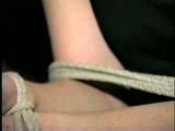 19 Yr OLD KRISHNA IS WRAP TAPE GAGGED, TOE-TIED, BALL-TIED & BALL-GAGGED (D39-11)