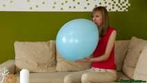 Blow2Pop blue U16 balloon